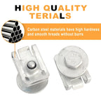 20Pcs High Quality Car Body Bolts Clip M6 Engine Covers Splash Shield Guard Bumper Fender Retainer Fastener Auto  Accessories