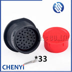 33 Pin Male or Female Waterproof connector HDP24-24-33SN HDP26-24-33PN With Pins For Deutsch HDP Series