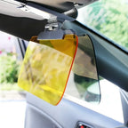Car Sun Visor Goggle Night Vision Driving HD Anti Sunlight Dazzling Day Mirror UV Fold Flip Down Clear View Interior Mirrors Ama