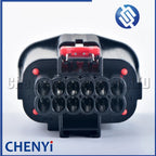 12 Pin waterproof connector Car headlight plug Front bumper radar plug 7283-2432-30 For Chrysler Ford Range Rover Discovery