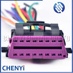 16 Pin Auto Connector Wire Harness Plug Housing 3A0972695A 8D0972695H With 15cm wires For OBD OBD2 Diagnostic