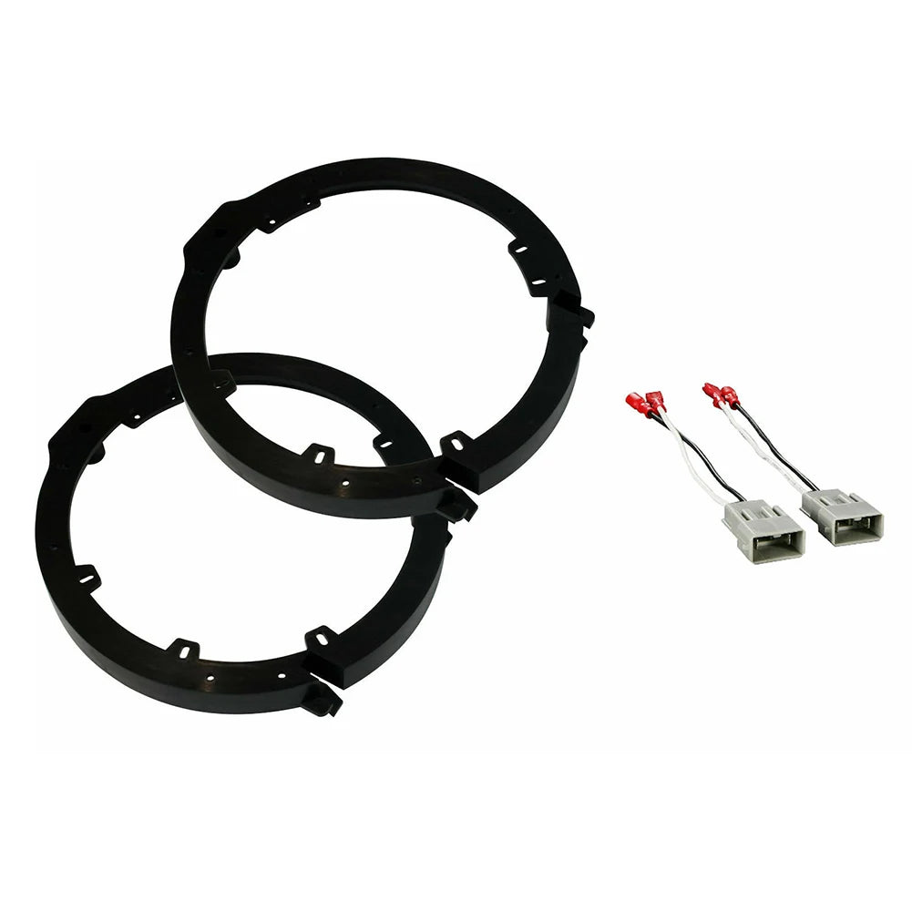 2 Pair 6.5inch Car Speaker Adapter Board With Wiring Harness For Honda Civic Car Speaker Adapter Board Exterior Parts