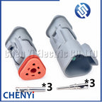 3 Pin Automotive waterproof connector Wiring Harness Plug For Deutsch DT series DT04-3P-E008 DT06-3S-E008 DT04-3P DT06-3S