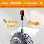 Vacuum Tyre Repair Rubber Nails Set Tire Puncture Repair Tool for Wheels Car Motorcycle Scooter Bicycle Tubeless Rubber Nail kit