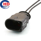 2 Pin Connector 6.3mm Series Male Female Connector Cable Plug Motorcycle Electrical Harnesses Wiring Harness 1J0973852