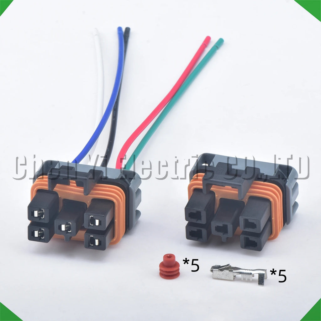 5-pin connector connector automotive waterproof connector wiring harness