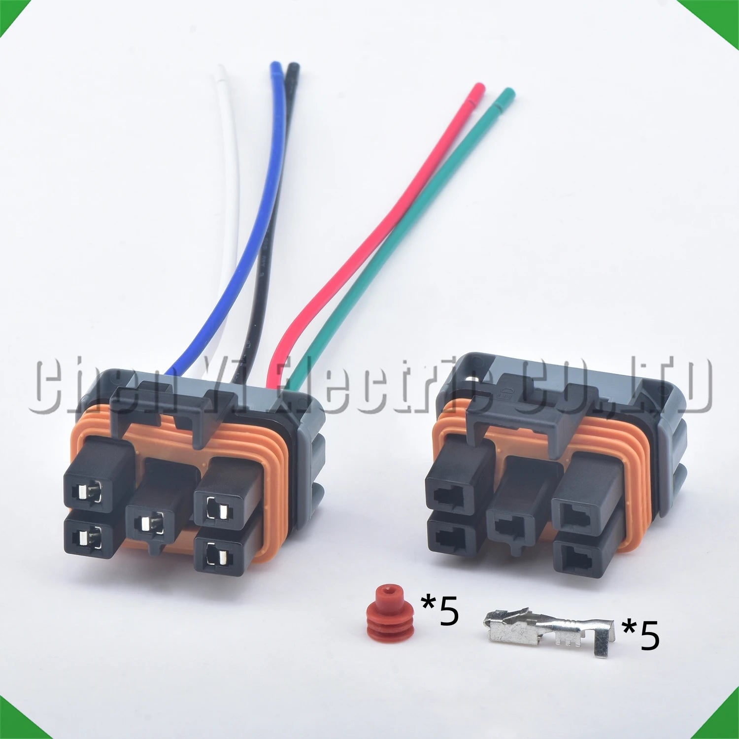5-pin connector connector automotive waterproof connector wiring harness