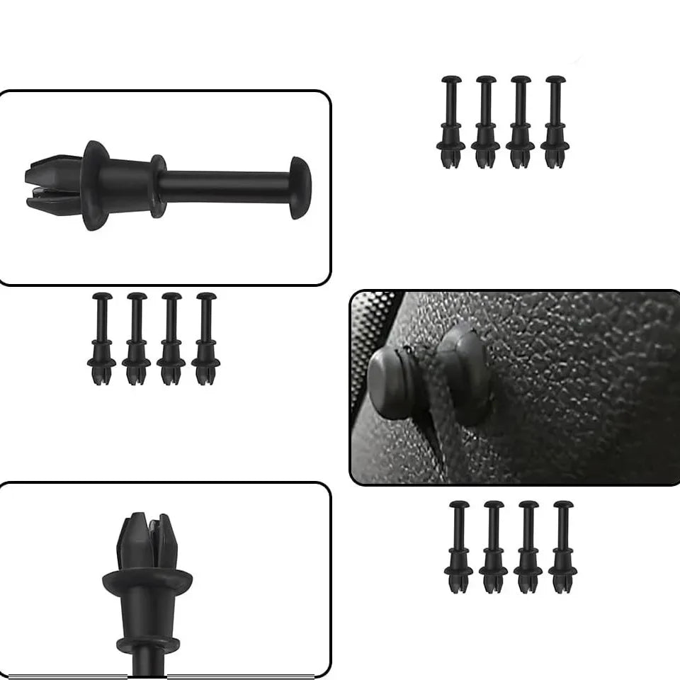 2/100 Boot Trunk Parcel Shelf Tray Strap String Clips for Seat Altea Arona Ibiza 1.59gal 6J 6F for Audi A3 S3 MK2 8P 8V Q5 SQ5 R