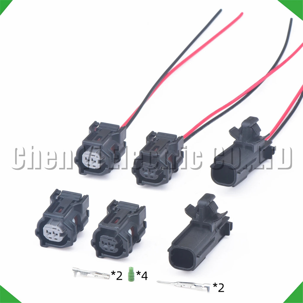 2-pin connector headlight front wheel sensor harness connector 12416 headlight sensor