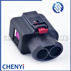 2 Pin female Automobile waterproof connector Steering gear booster pump electronic fan Plug 5Q0971955 5Q0 971 955