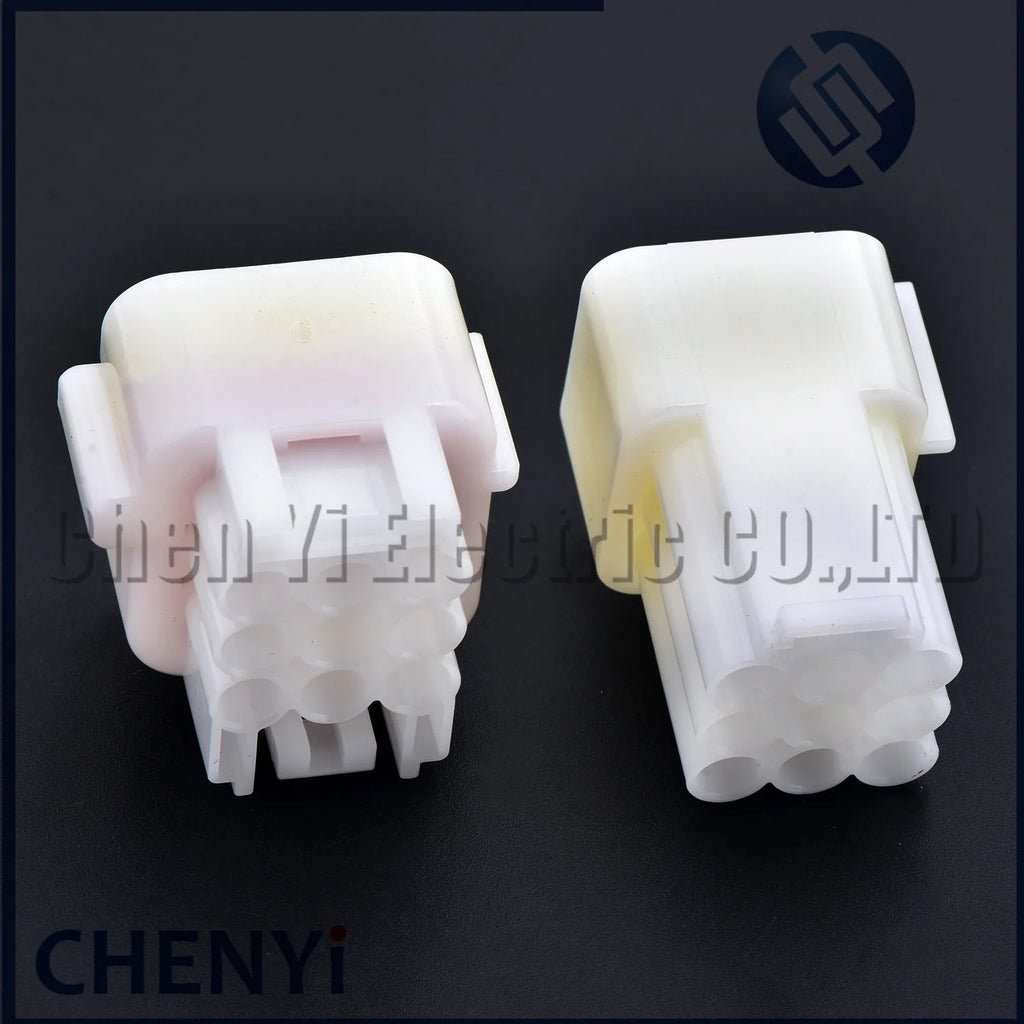9 Pin white Sealed Waterproof Electrical Auto controller Harness Connector Plug FW-C-9M-B FW-C-9F-B For Inbor Kelly Furukawa