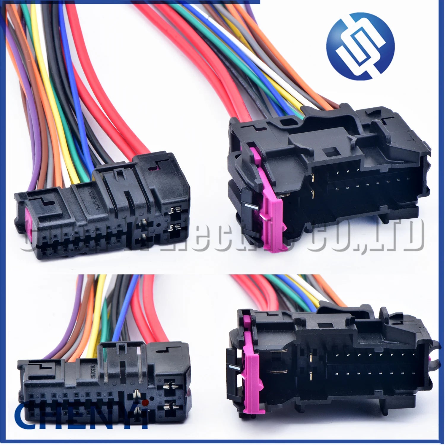 20-Pin Wire Harness Harness Automobile Waterproof Front Connector Audi