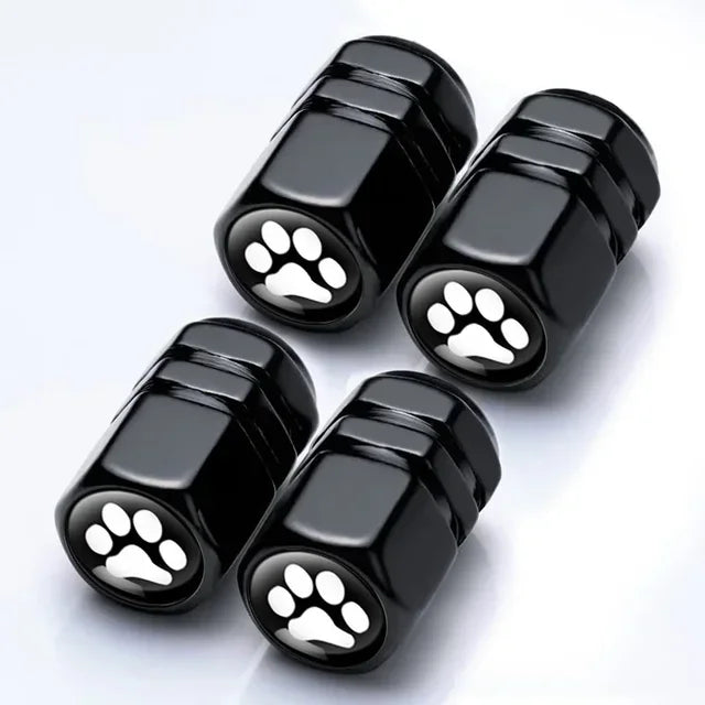 Aluminum Car Tire Valve Stem Caps Wheel Nipple Cover AirCover Tire Valve Cap Set for Cars SUVs Bike Trucks and Motorcycles Tools