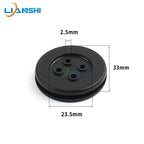 10pcs DOLC-HID Flat 4-hole waterproof ring O-ring Seal ring Automotive connector Waterproof plug Xenon lamp 4 coil