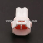 2 Pin Waterproof 2 mm Male Female White Auto Connector Automotive Plug Wiring Harness For Motorcycle 6180-2181 6187-2171