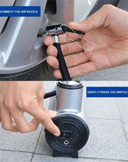 Car Mounted Inflator Pump Cigarette Lighter Charging Wireless Inflator Pump Tire Inflator Pump Inflator Portable Inflator amagi