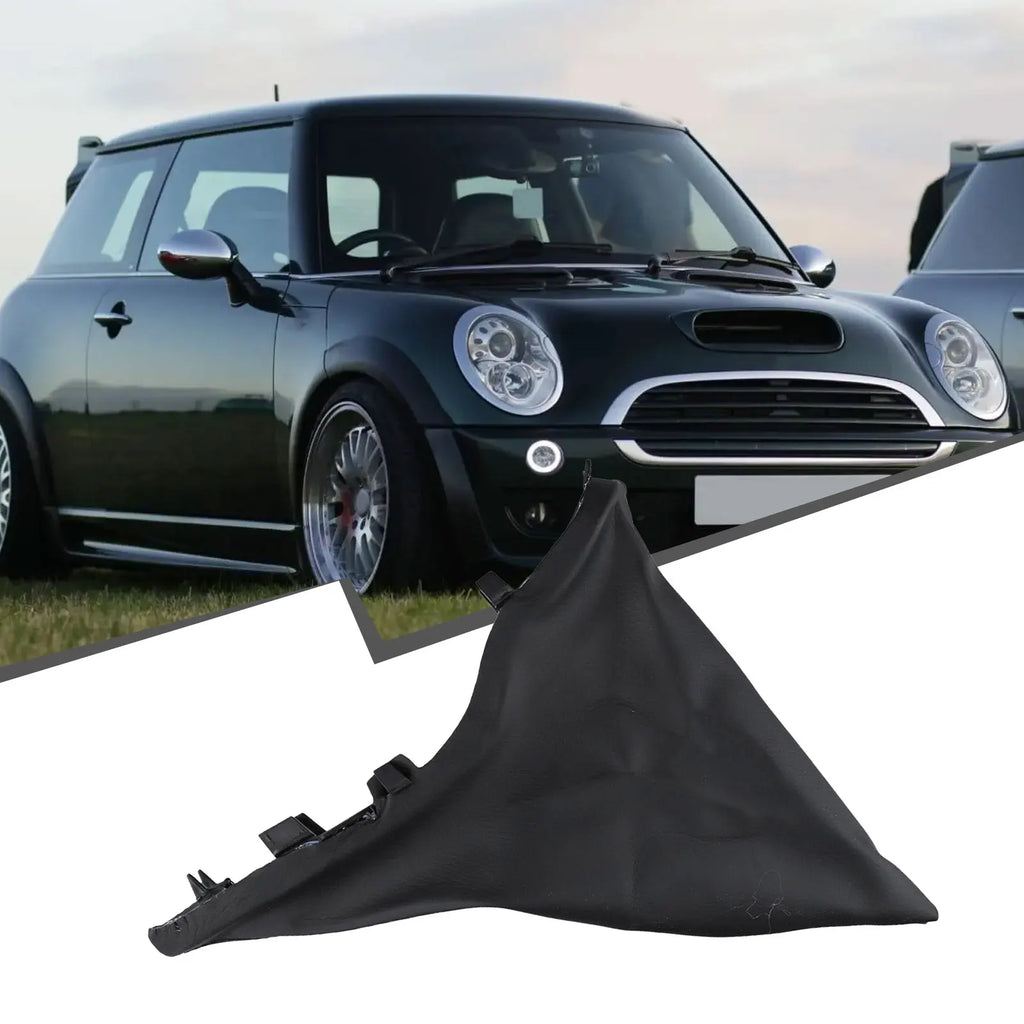 Car Shift Dust Cover Anti Slip Parking Hand Brake Gaiter Cover For BMW For Mini  For Cooper R50 01-08 Anti-skidding Gaiter Boot