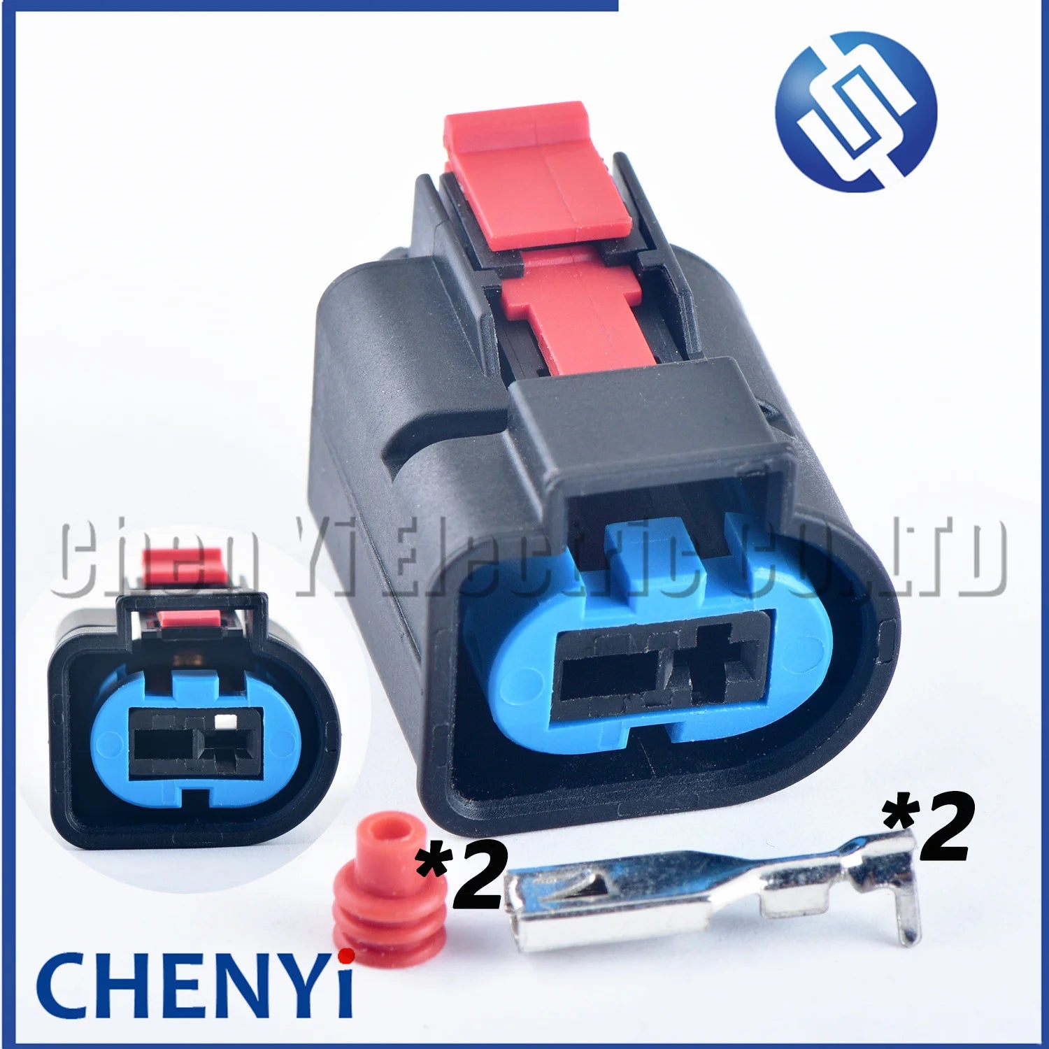 1 Pin/way Automobile Oil pump assembly connector generator Wire harness Plug 3-1718630-2 3-1718624-2