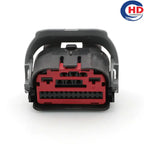 34pin auto waterproof electric plastic wire harness connector 1438841-1