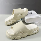 EVA Men's Summer Sandals Fashion Soft Cloud House Platform Slides Unisex Outdoor Non-slip Beach Shoes Men Bathroom Slippers Amag