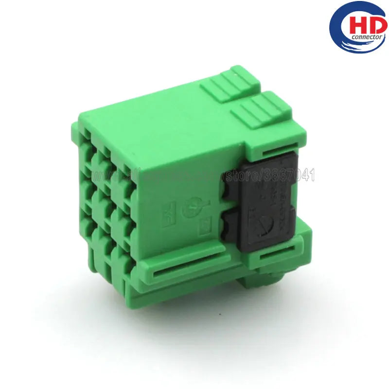 9pin auto waterproof electric plastic wire harness connector 1-967621-6