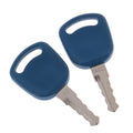 2pcs 14601 Key For New Holland Excavator Grader Dozer Heavy Equipment