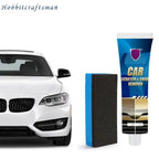 Car Repair Paint Paste Scratch Remover Kit with Sponge and Towel Scratch Coating Polishing Wax Auto Scratches Repairing Amagi