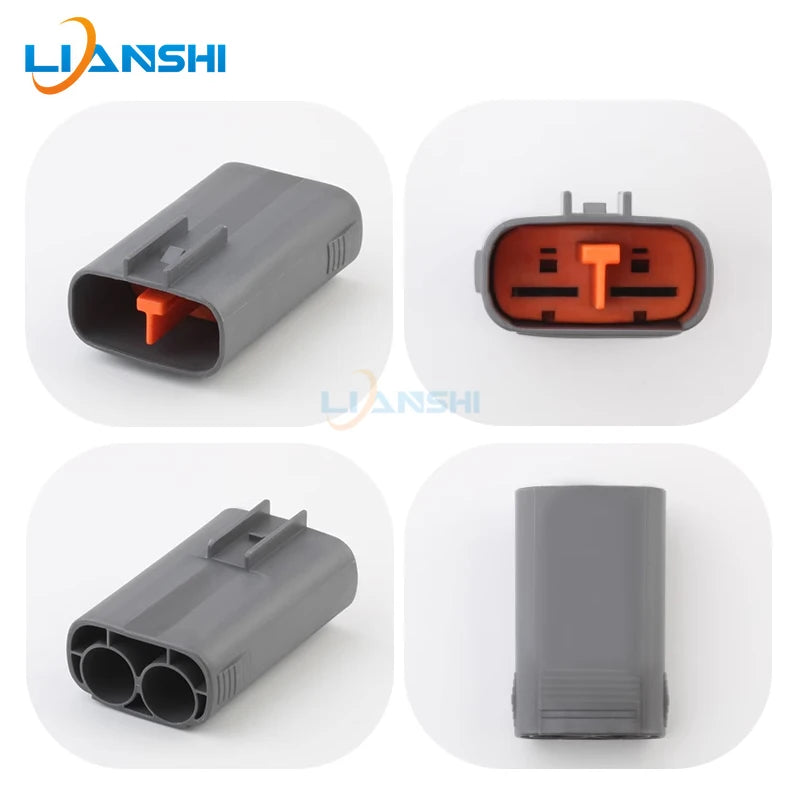 6195-0060/6195-0057 is suitable for automotive high-current 2p waterproof wiring harness connector DJ7021B-7.8-11