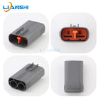 6195-0060/6195-0057 is suitable for automotive high-current 2p waterproof wiring harness connector DJ7021B-7.8-11