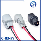 2 Pin Car Connector License plate lamp Fog Lights Bulb Holder Socket plug 6R3Z-13411-BA For Ford Focus Mustang Mondeo Carnival