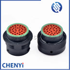 33 Pin Male or Female Waterproof connector HDP24-24-33SN HDP26-24-33PN With Pins For Deutsch HDP Series