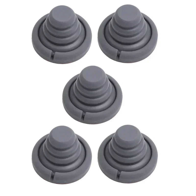 Car Door Anti-Collision Silicone Pads Sound Insulation Gasket Auto Soundproof Shockproof Sealing Rubber Pad Door Edge Sticker