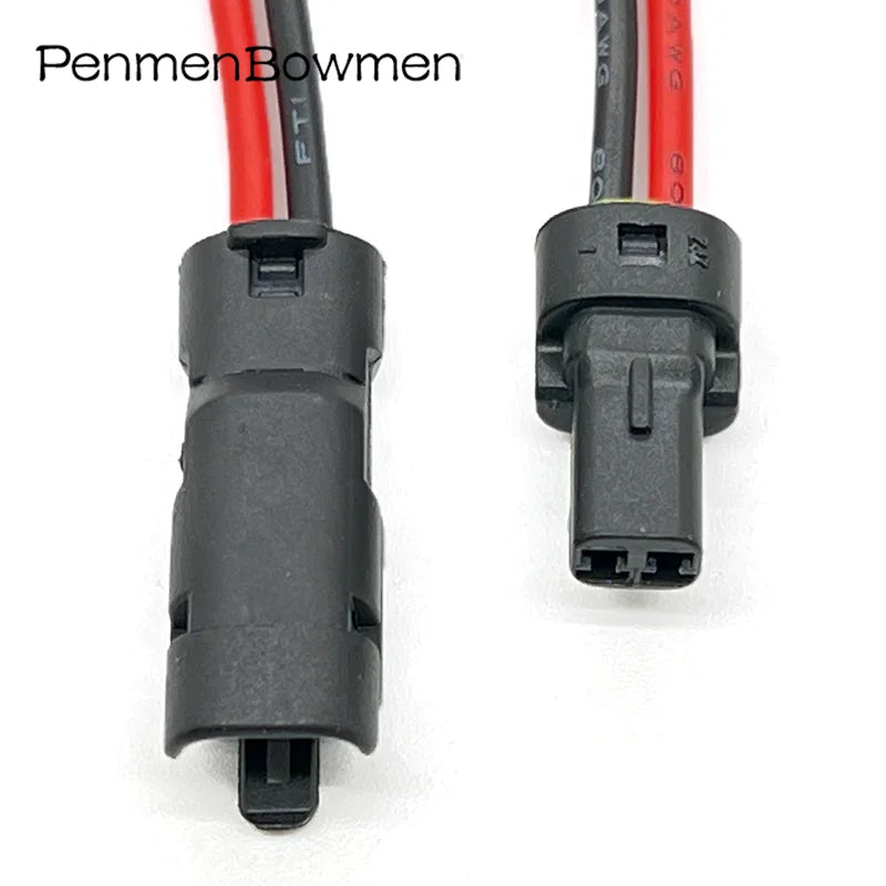1 Set 2 Pin Car Micro Blind Spot Rear View Mirror Electrical Cable Connectors Wire Harness Plug 52266-0211 52213-0211 For Toyota