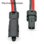 1 Set 2 Pin Car Micro Blind Spot Rear View Mirror Electrical Cable Connectors Wire Harness Plug 52266-0211 52213-0211 For Toyota