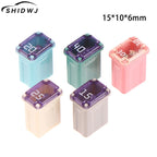 1Pcs Mini Square Fuse 15A 20A 25A 30A 40A PEC Automotive Car Fuse Tube Waterproof Fuse Box For Socket