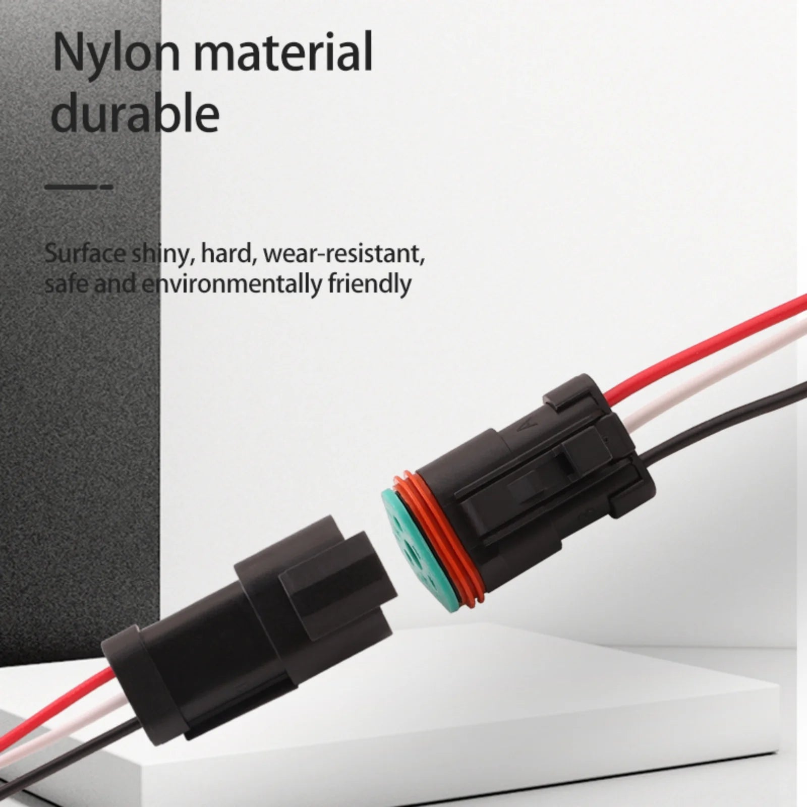 3 PIN 1.6mm Male Female Connector Waterproof Wiring Harness For Engineering Vehicle Deutsch DT04-3P-E005 DT06-3S-E005