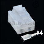 4 Pin 6.3 Series Automotive connector plug 7123-2840 6070-4891 172134-1 MG610047 7122-2840 6070-4621 172133-1 MG620046