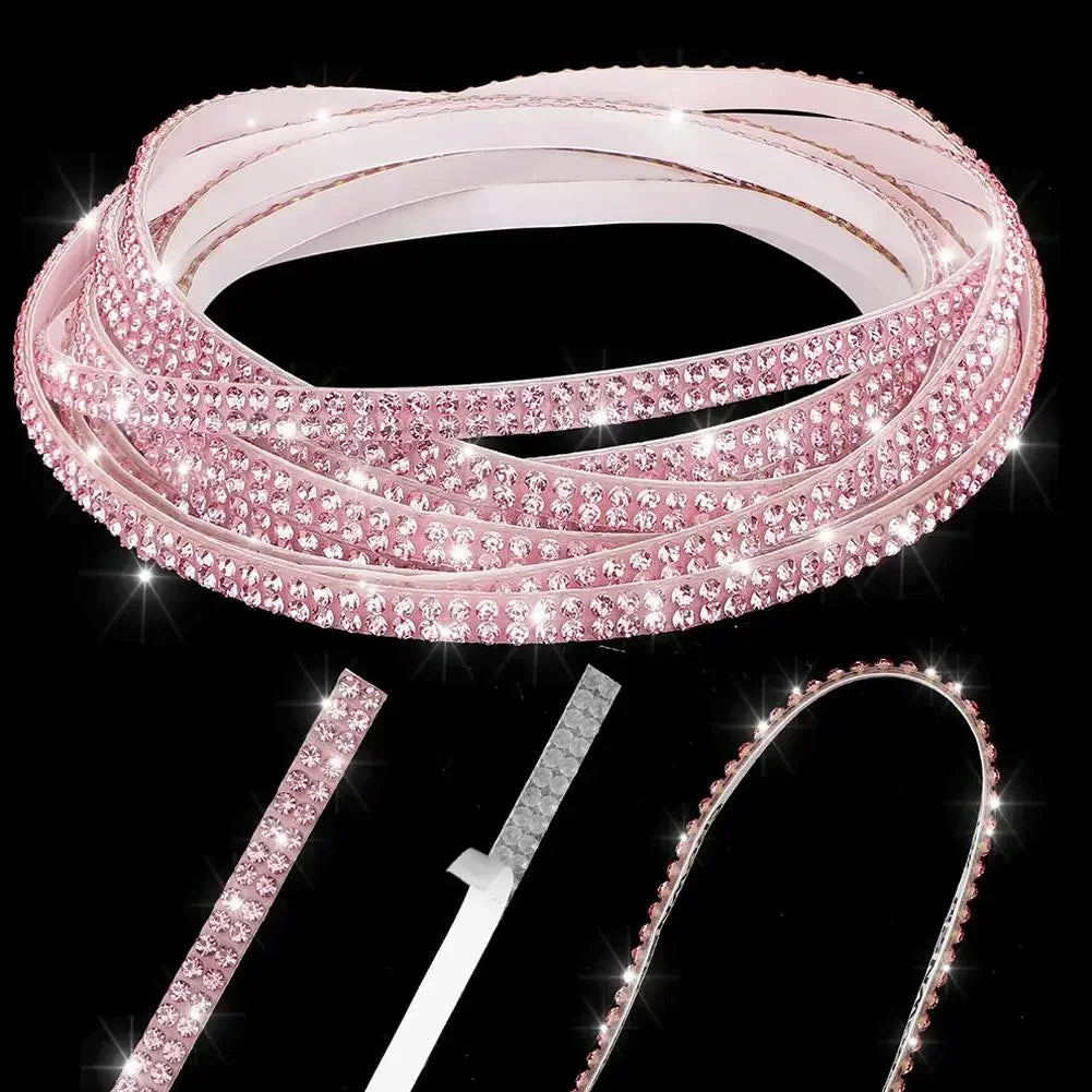 Car Decorative Stickers Auto Crystal Artificial Diamond Girls Car Decoration Accessories Auto Interior Cover  Waterproof amagi