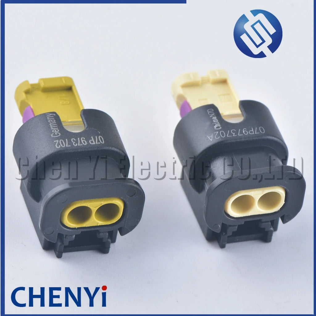 2 Pin Automotive sensor connector Fuel Injector harness Plug 07P973702 07P973702A 07P 973 702 07P 973 702A