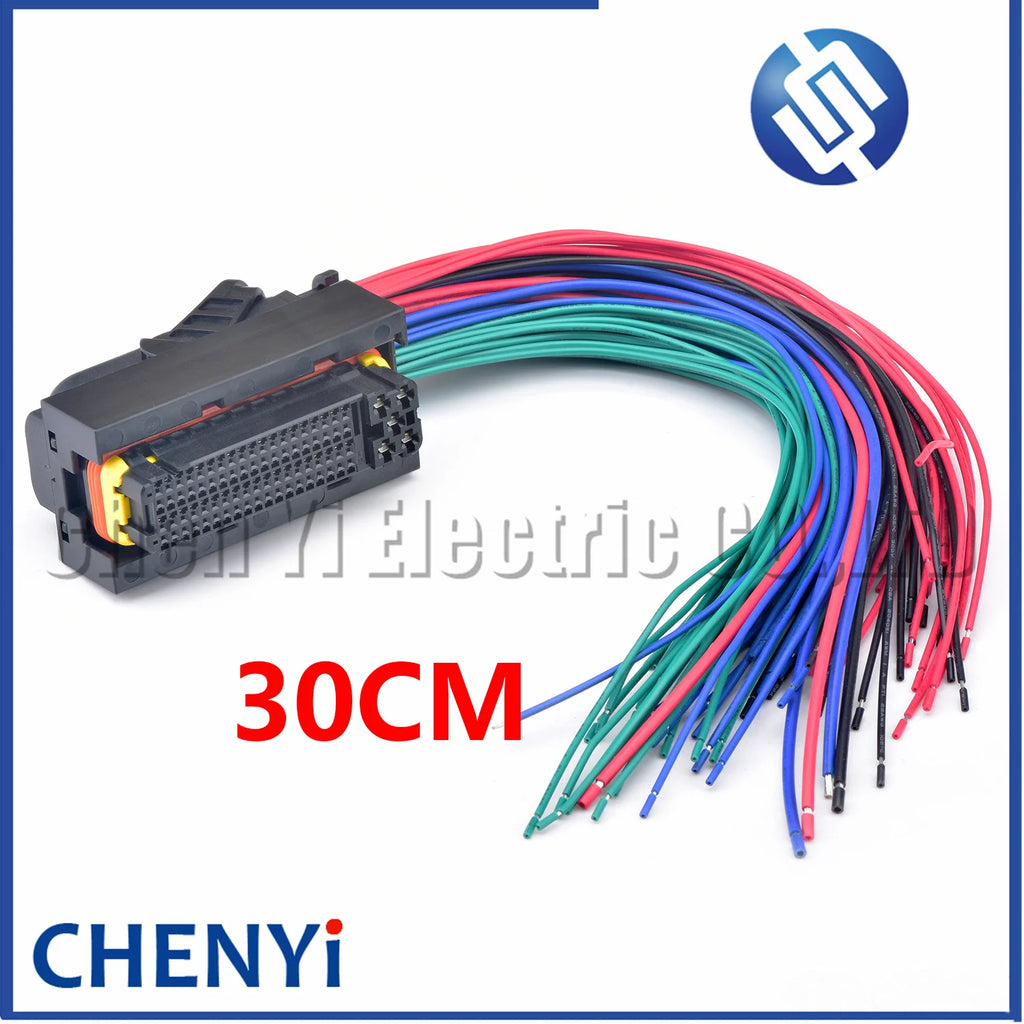 40 Pin 81 Pin 121 Pin PCB ECU Socket Engine computer board Connector ME7 EDC15 Wire plug 1473244-1 1473247-1 1473252-1 With Pins