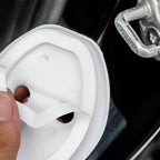 8/1pcs Car Door Lock Anti-collision Silicone Cover Auto Doors Lock Buckle Mute Protective Cushion Sticker Car Shock Absorber Pad