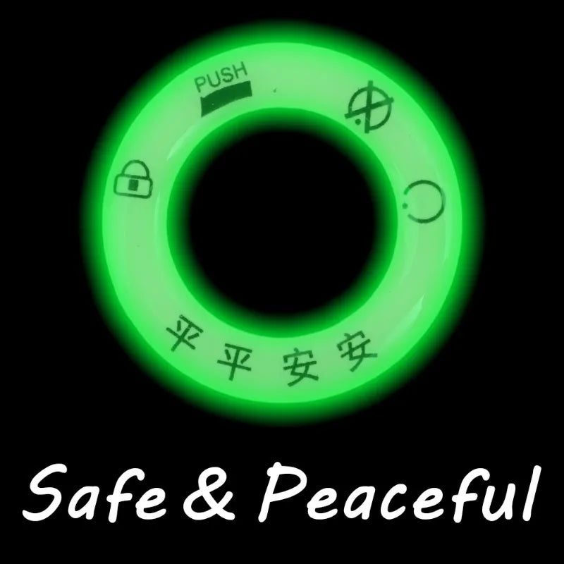 Car Window Lifter Stickers Car Night Glowing Interior Button Sticker Decals Car Lifter Switch Night Fluorescent Decoration