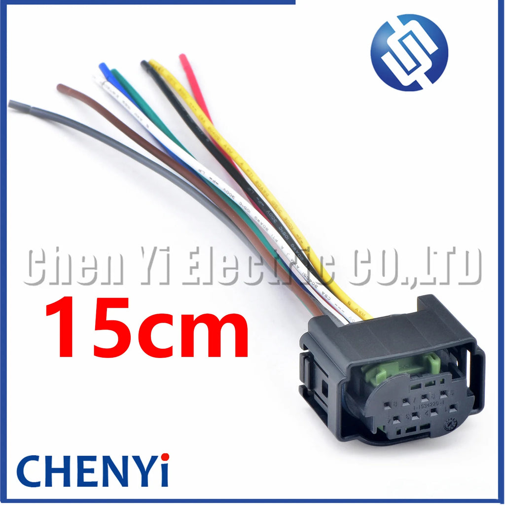 8 Pin 1-1534229-1 ACC Electric Eye Radar Sensor Plug Lane Change Assist Controller Connector 4F0972708 4F0 972 708
