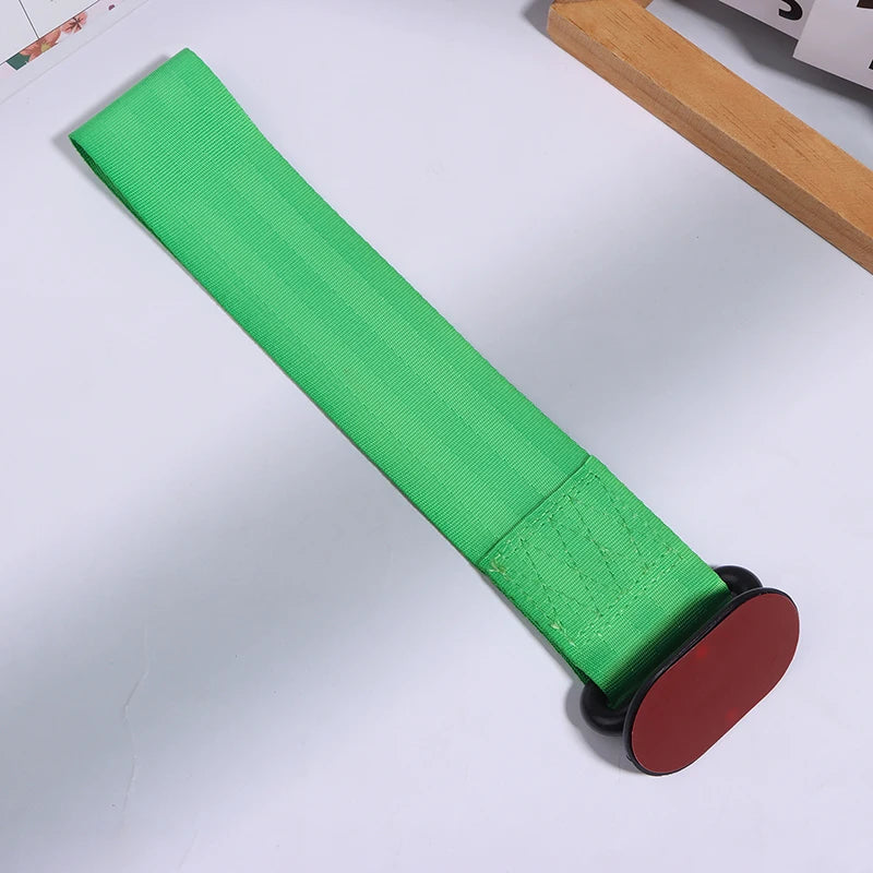 High Strength Car Color Pendant Tow Strap Belt Tow Rope Sticker Ribbon Car Decor Sticker Trailer Ropes Bumper Towing Strap