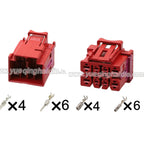 10PIN Connector Unsealed 1.5mm 3.5mm Series Male Female Connectors  Wiring Harness 4F0937743B 4F0937733B  For VW Audi