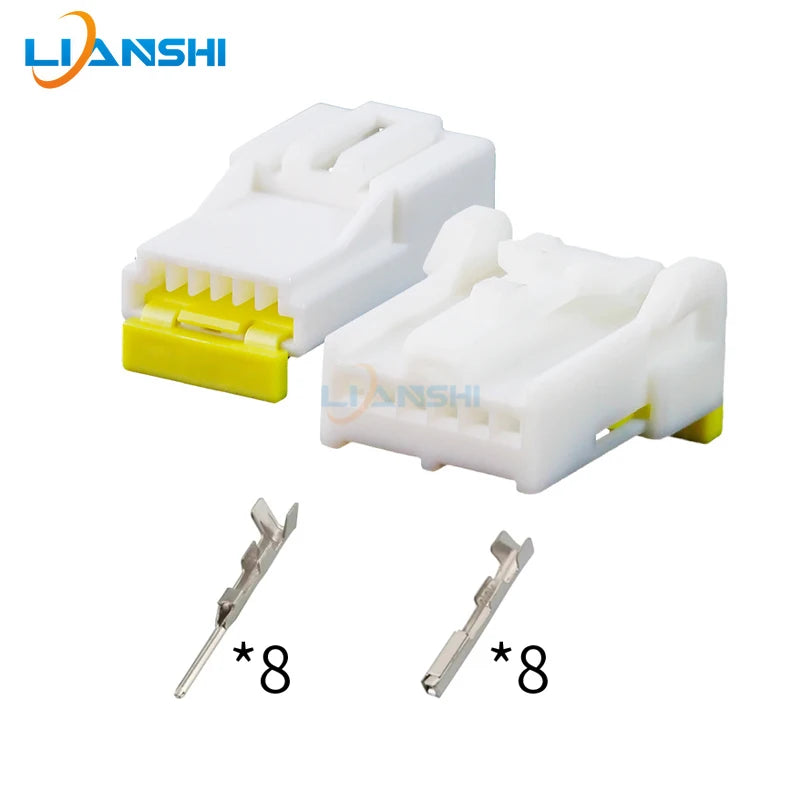DJ7081-0.7-21 car rearview mirror is suitable for the 8-hole wiring harness plug of the Nissan sunroof reading light