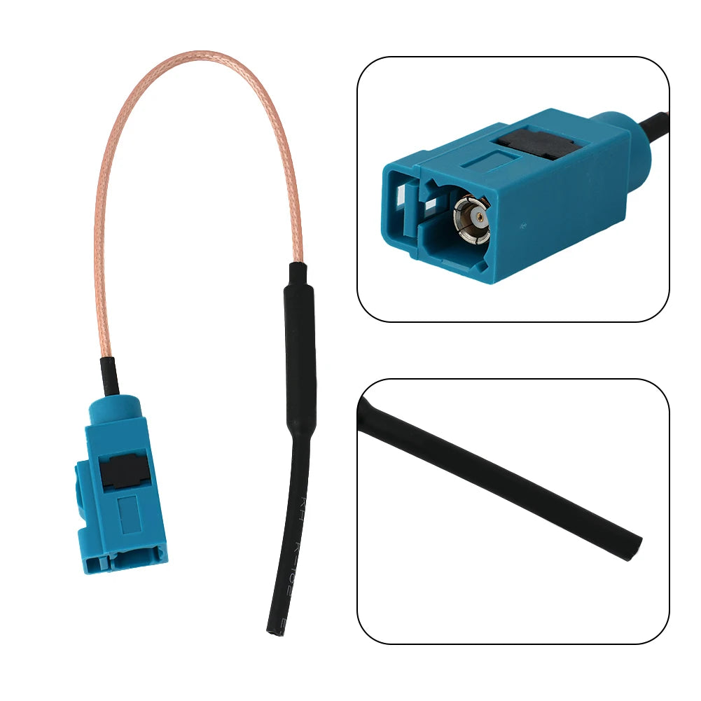 1PC Interface  For BMW Brush For Antenna Cable Signal  Gain Wire Harness Car Cable Adapter  Car Electronics Accessories