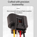 4-PIN Auto Ignition Coil Connector Wire Harness Plug 2.2mm Female Connector For Toyota Lexus 7283-7449-30/90980-11885