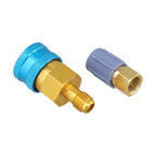 Quick Fitting Coupler  Adapter For R1234YF To  R134A Low Side Quick Coupler  Car Air-Conditioning Hose  Charging Fitting Tool
