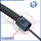 20 Pcs 7/10/13/16/21/25mm Automobile wire harness pipe buckle Open corrugated pipe buckle Fixed clamp 9805946 9805943